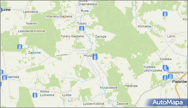 mapa Rusków, Rusków na mapie Targeo