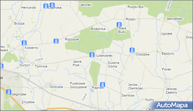 mapa Sędziszew, Sędziszew na mapie Targeo