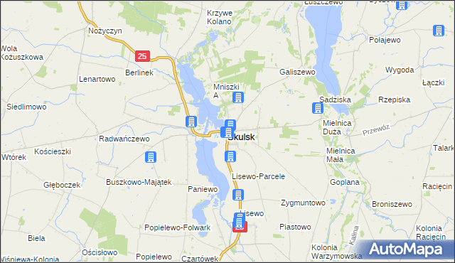 mapa Skulsk, Skulsk na mapie Targeo