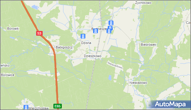 mapa Sobieszewo, Sobieszewo na mapie Targeo