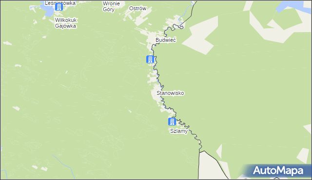 mapa Stanowisko, Stanowisko na mapie Targeo