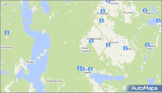 mapa Stara Kaletka, Stara Kaletka na mapie Targeo