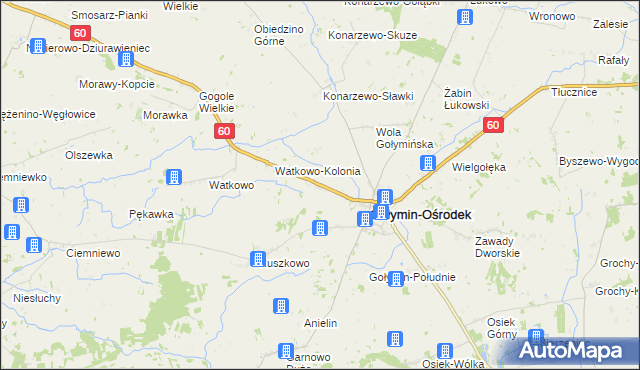 mapa Stary Kałęczyn, Stary Kałęczyn na mapie Targeo