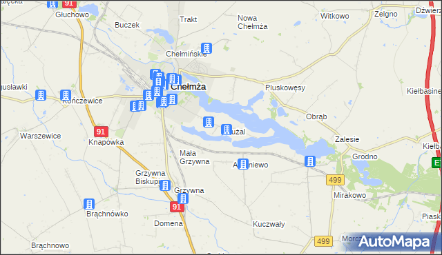 mapa Strużal, Strużal na mapie Targeo