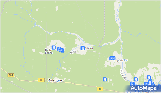 mapa Teremiski, Teremiski na mapie Targeo