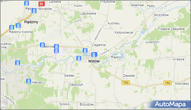 mapa Wancerzów, Wancerzów na mapie Targeo