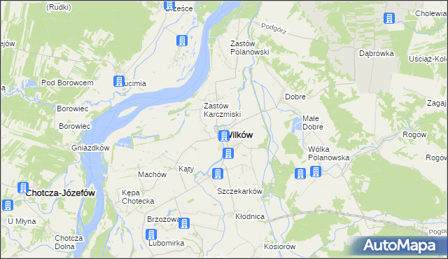 mapa Wilków powiat opolski, Wilków powiat opolski na mapie Targeo