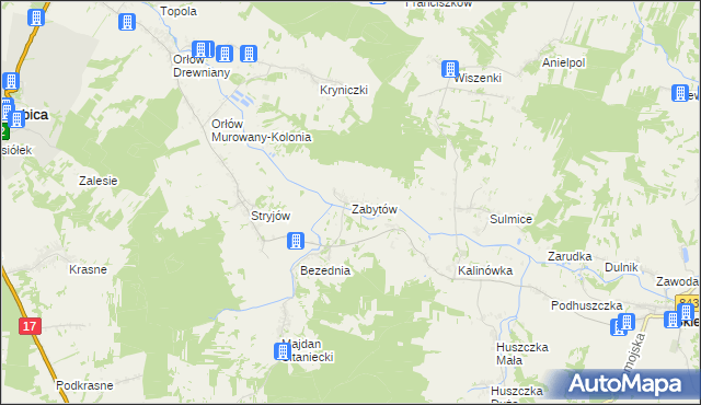 mapa Zabytów, Zabytów na mapie Targeo