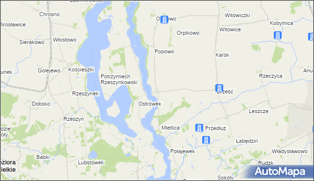 mapa Złotowo gmina Kruszwica, Złotowo gmina Kruszwica na mapie Targeo