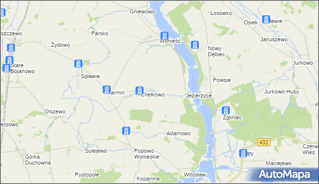 mapa Zygmuntowo gmina Śmigiel, Zygmuntowo gmina Śmigiel na mapie Targeo