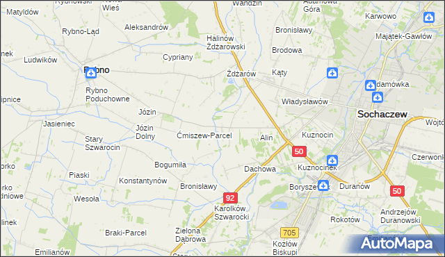 mapa Lubiejew, Lubiejew na mapie Targeo