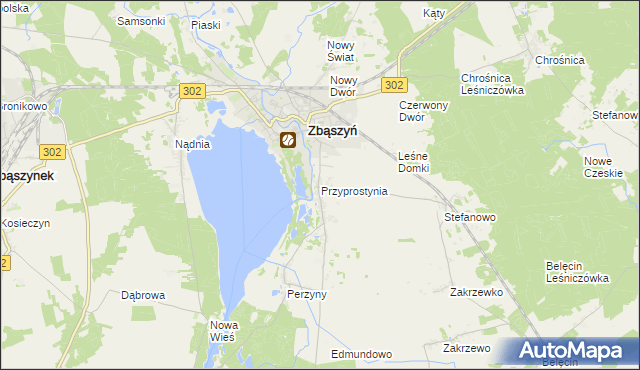 mapa Przyprostynia, Przyprostynia na mapie Targeo