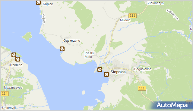 mapa Stepniczka, Stepniczka na mapie Targeo