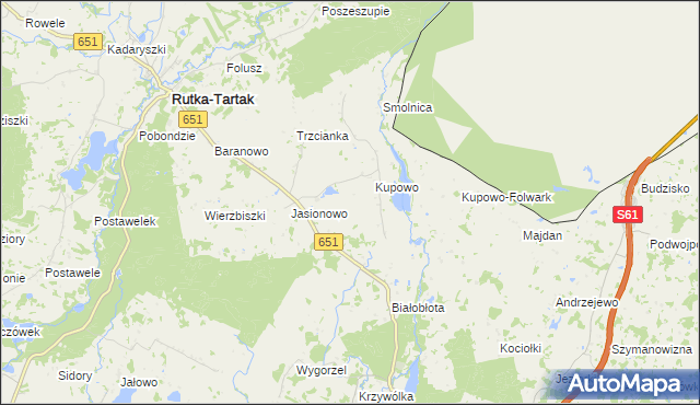 mapa Ignatowizna, Ignatowizna na mapie Targeo