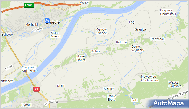 mapa Górne Wymiary, Górne Wymiary na mapie Targeo