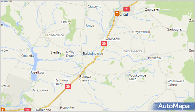 mapa Igłowice gmina Namysłów, Igłowice gmina Namysłów na mapie Targeo