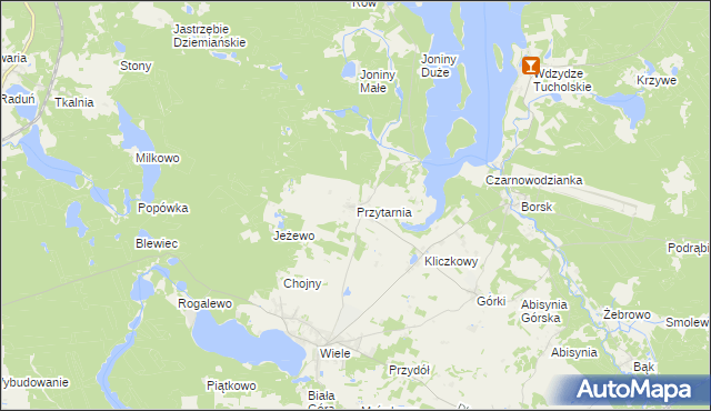 mapa Przytarnia, Przytarnia na mapie Targeo