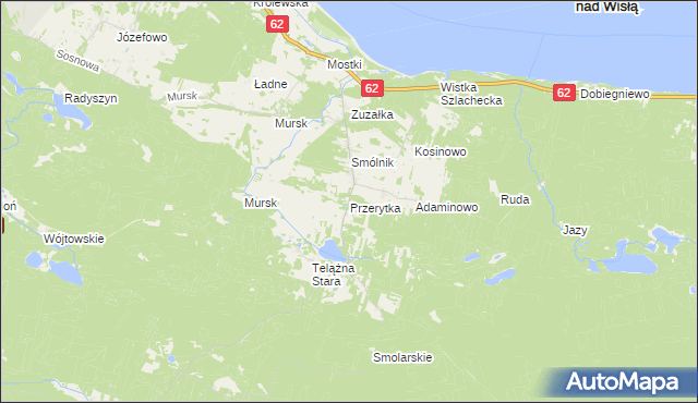 mapa Przerytka, Przerytka na mapie Targeo