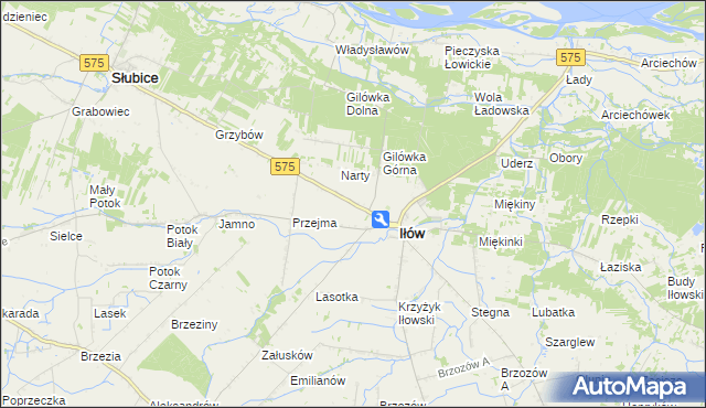 mapa Wołyńskie, Wołyńskie na mapie Targeo