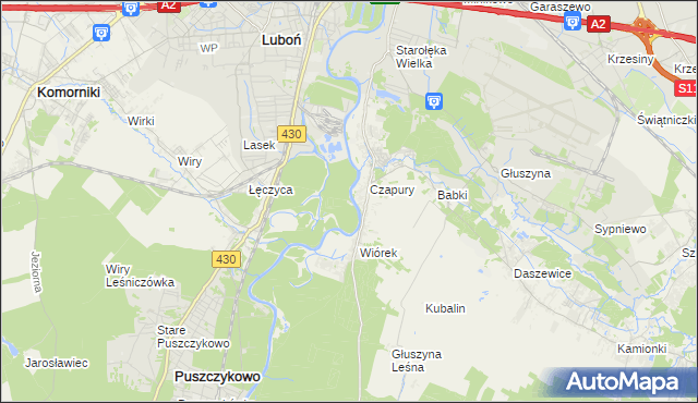 mapa Kątnik, Kątnik na mapie Targeo