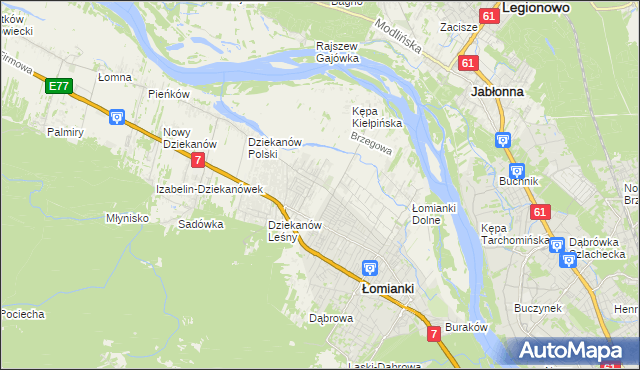 mapa Kiełpin Poduchowny, Kiełpin Poduchowny na mapie Targeo