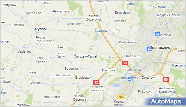 mapa Lubiejew, Lubiejew na mapie Targeo