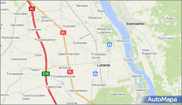 mapa Probostwo Górne, Probostwo Górne na mapie Targeo