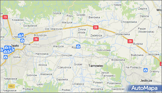 mapa Sądkowa, Sądkowa na mapie Targeo