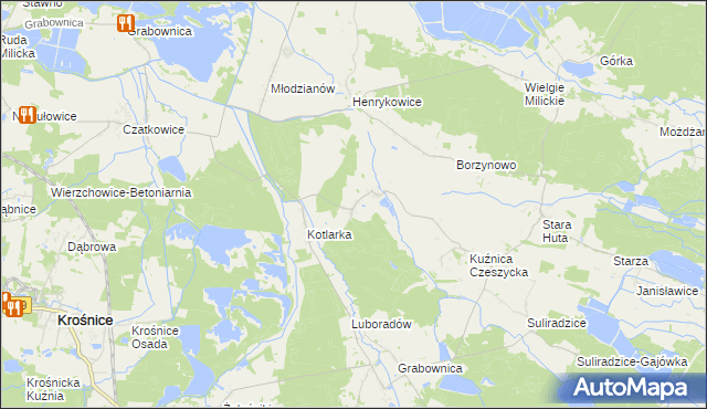 mapa Czeszyce, Czeszyce na mapie Targeo