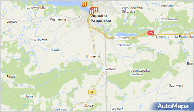 mapa Grochowiec, Grochowiec na mapie Targeo