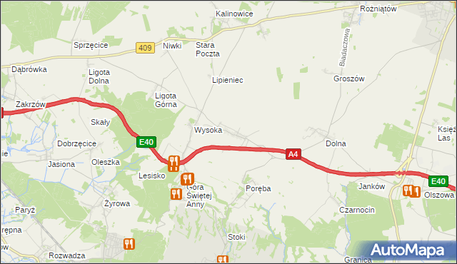 mapa Kadłubiec, Kadłubiec na mapie Targeo