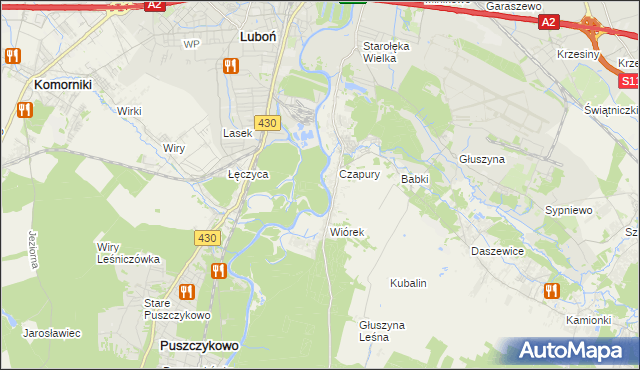 mapa Kątnik, Kątnik na mapie Targeo