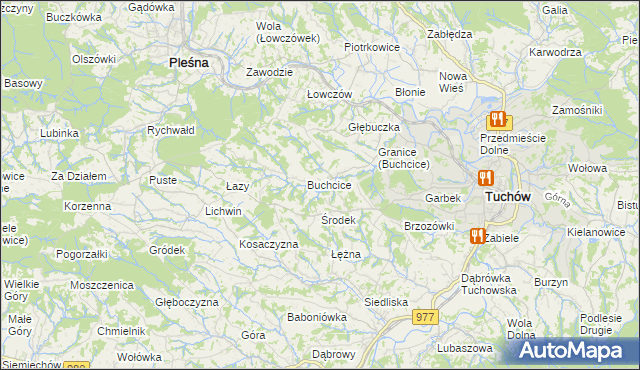 mapa Meszna Opacka, Meszna Opacka na mapie Targeo