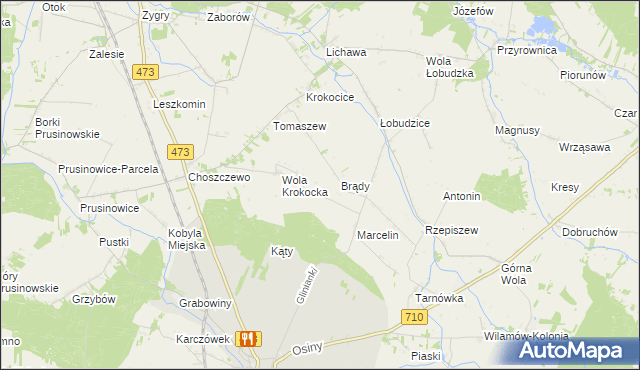 mapa Rzeszówka, Rzeszówka na mapie Targeo