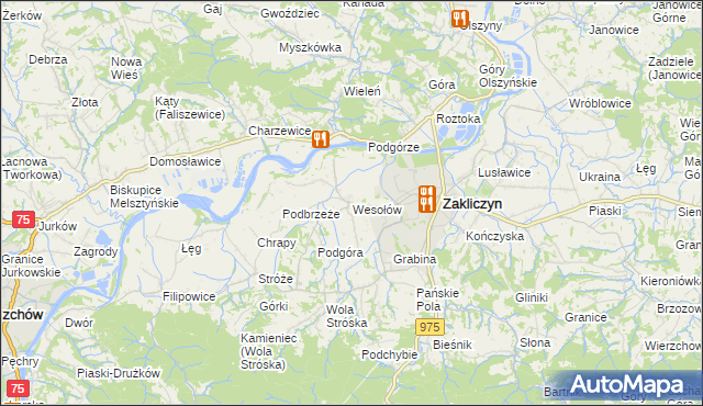 mapa Wesołów, Wesołów na mapie Targeo