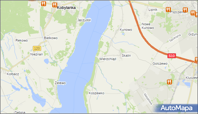 mapa Wierzchląd, Wierzchląd na mapie Targeo