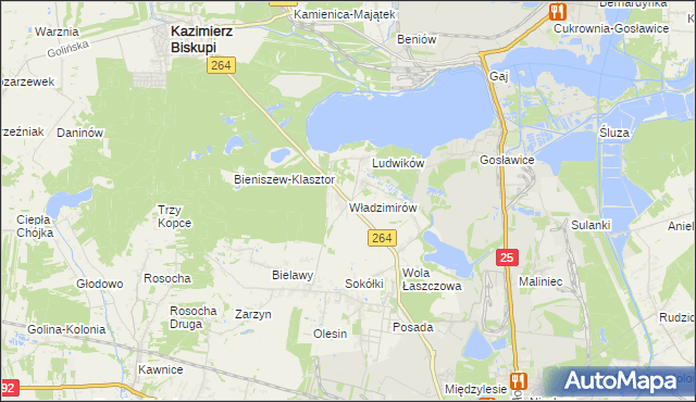 mapa Władzimirów, Władzimirów na mapie Targeo