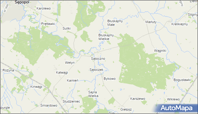 mapa Stawnica gmina Korsze, Stawnica gmina Korsze na mapie Targeo