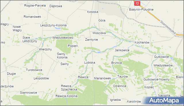 mapa Wola Łokotowa, Wola Łokotowa na mapie Targeo