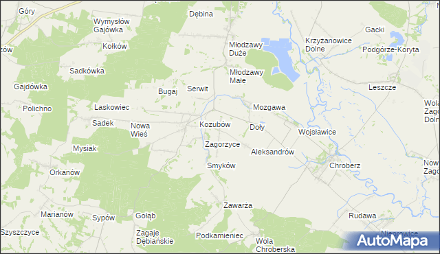 mapa Byczów, Byczów na mapie Targeo