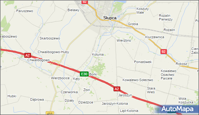 mapa Gółkowo, Gółkowo na mapie Targeo