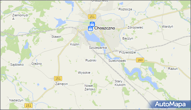 mapa Gostyczyn, Gostyczyn na mapie Targeo