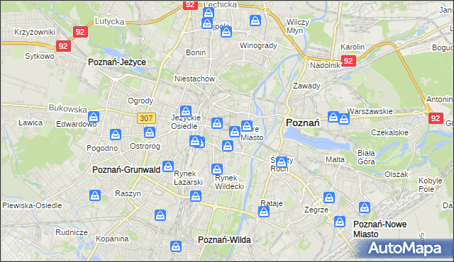mapa Święty Marcin, Święty Marcin na mapie Targeo