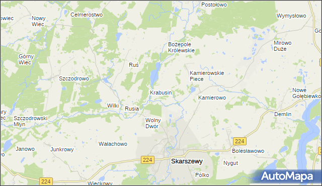 mapa Wilcze Góry, Wilcze Góry na mapie Targeo