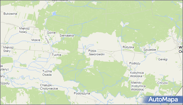 mapa Kobylnica Ruska, Kobylnica Ruska na mapie Targeo