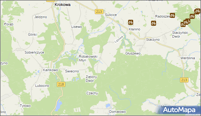 mapa Połchówko, Połchówko na mapie Targeo