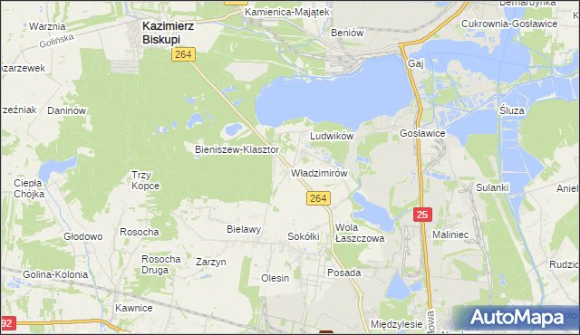 mapa Władzimirów, Władzimirów na mapie Targeo