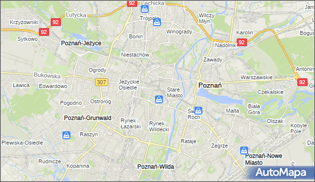 mapa Święty Marcin, Święty Marcin na mapie Targeo