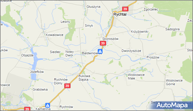 mapa Igłowice gmina Namysłów, Igłowice gmina Namysłów na mapie Targeo