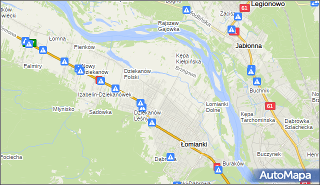 mapa Kiełpin Poduchowny, Kiełpin Poduchowny na mapie Targeo